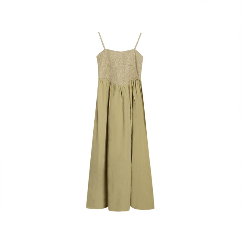 Women's Temperament Waist-slimming Resort Style Dress