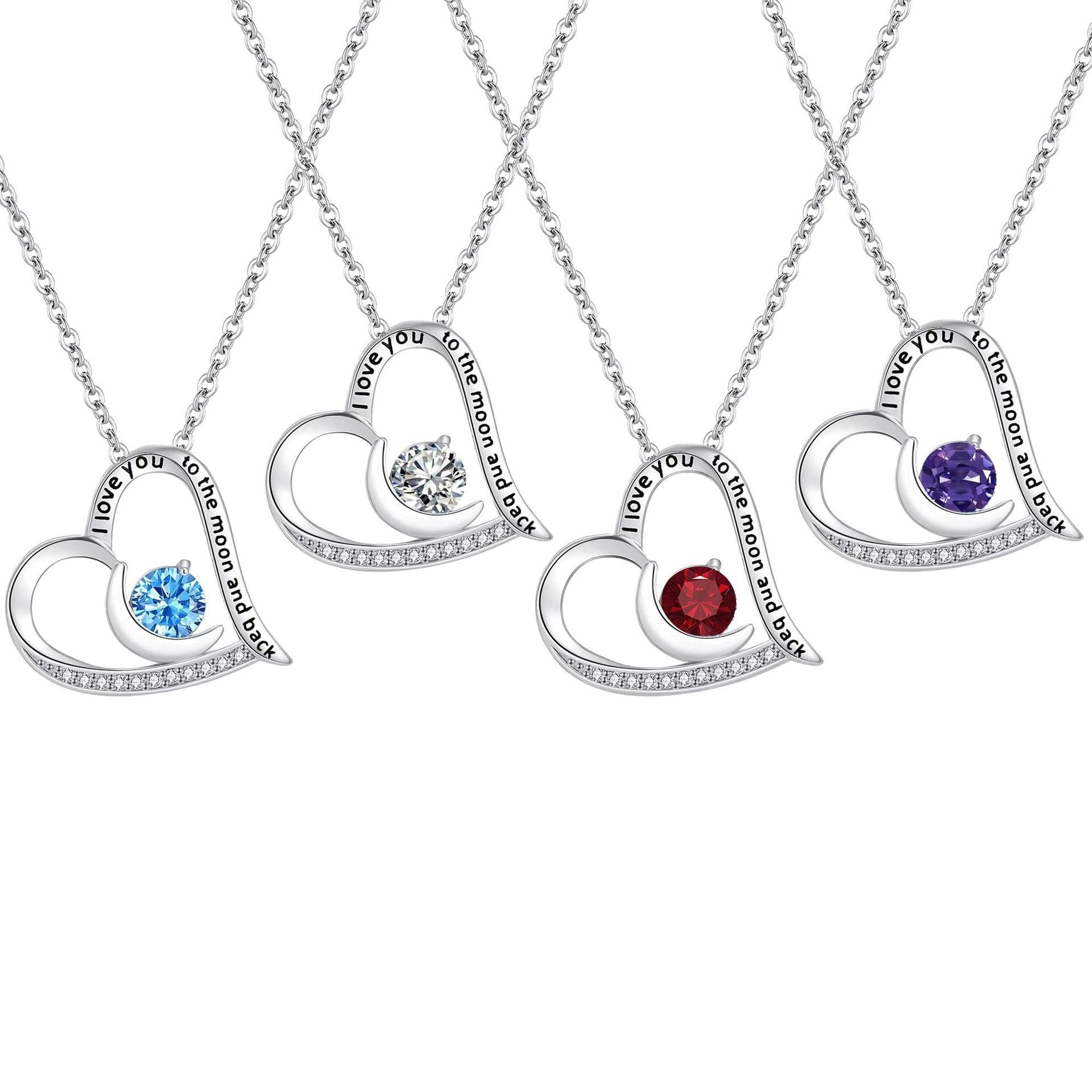 High-end Ornament Heart-shaped Pendant Necklace