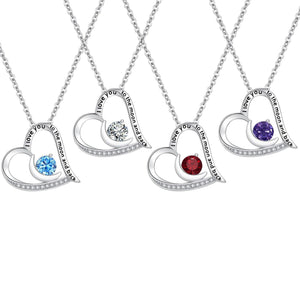 High-end Ornament Heart-shaped Pendant Necklace