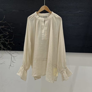 Design Sense Elegant Long Sleeve Blouse All-match Shirt
