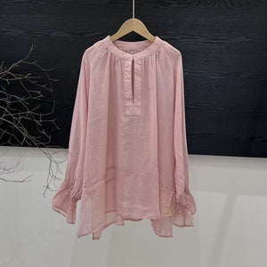 Design Sense Elegant Long Sleeve Blouse All-match Shirt