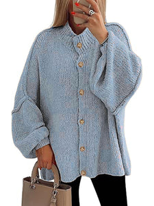 Autumn And Winter College Style Lazy Knitted Women's