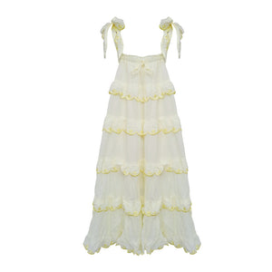 Women's Fashion Casual Resort Style Solid Color Dress