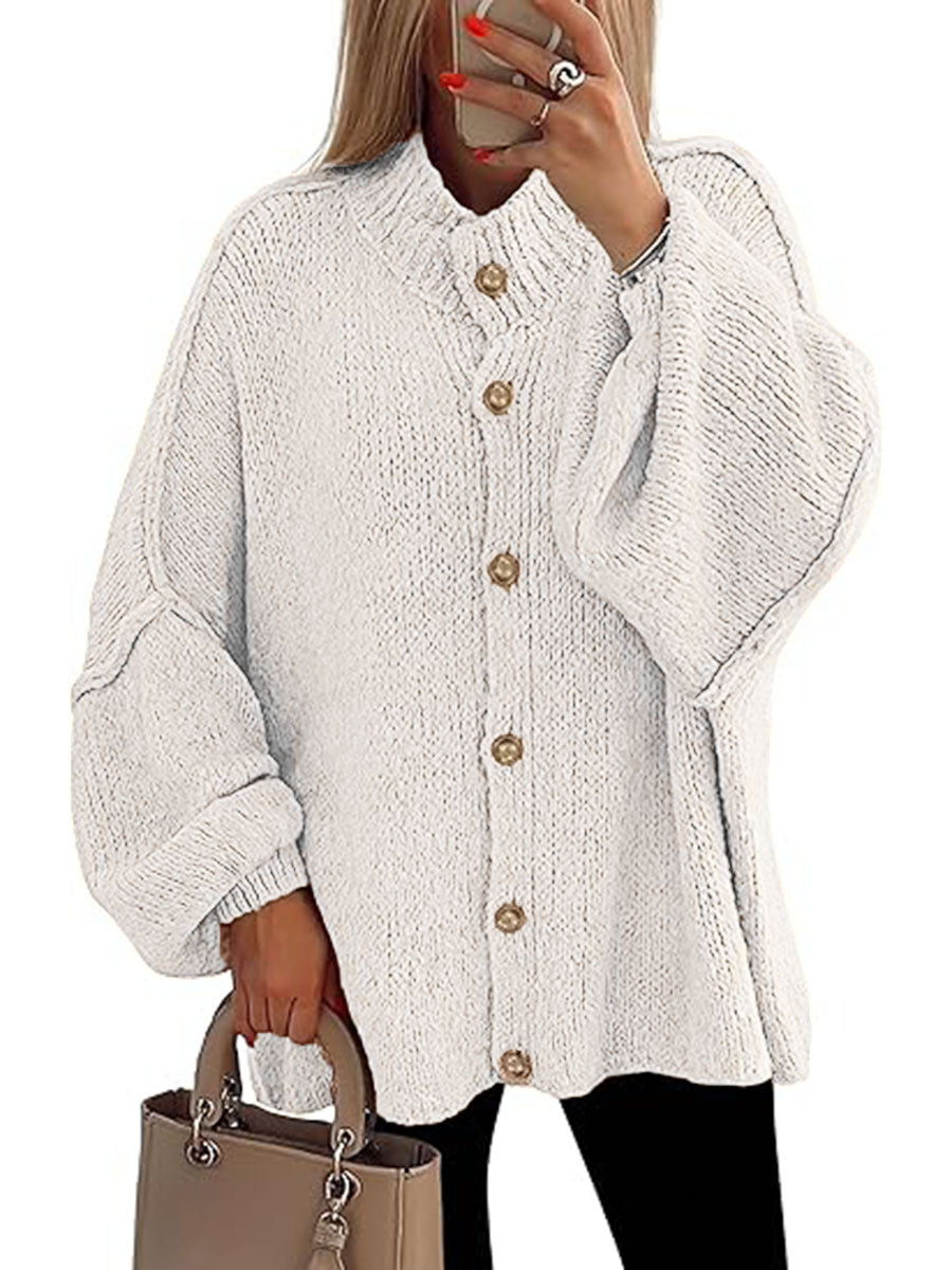 Autumn And Winter College Style Lazy Knitted Women's