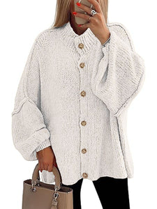 Autumn And Winter College Style Lazy Knitted Women's