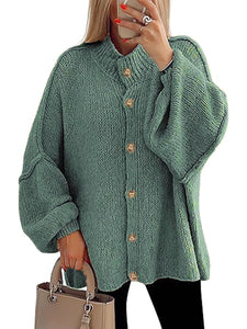 Autumn And Winter College Style Lazy Knitted Women's